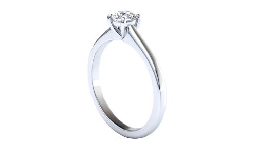 Four Claw Solitaire 0.3ct - Image 7