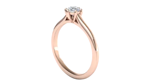 Six claw solitaire 0.3ct - Image 6
