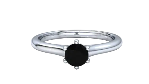 Six claw solitaire 0.3ct - Image 7