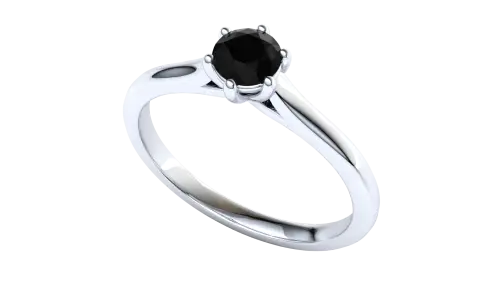 Six claw solitaire 0.3ct - Image 8