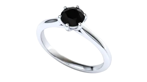 Six claw solitaire 0.5ct - Image 8