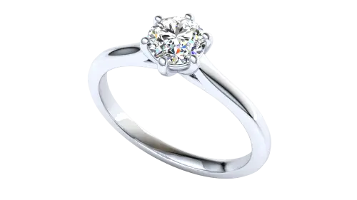 Six claw solitaire 0.5ct - Image 11