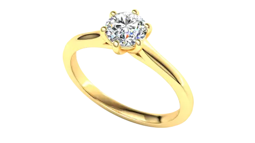 Six claw solitaire 0.5ct - Image 17