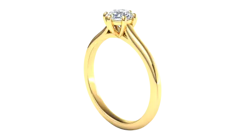 Six claw solitaire 0.5ct - Image 18
