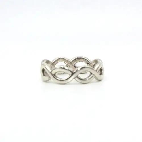 Silver Infinity Design Ring